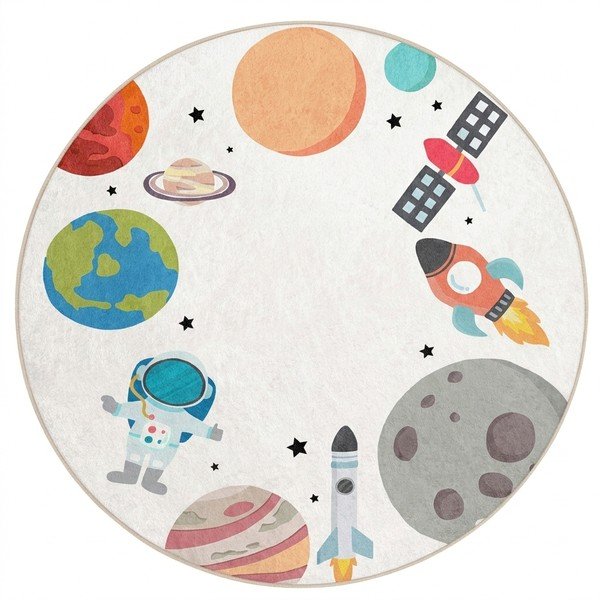 Pestav laste mänguvaip ø120 cm Space Trip - Mila Home