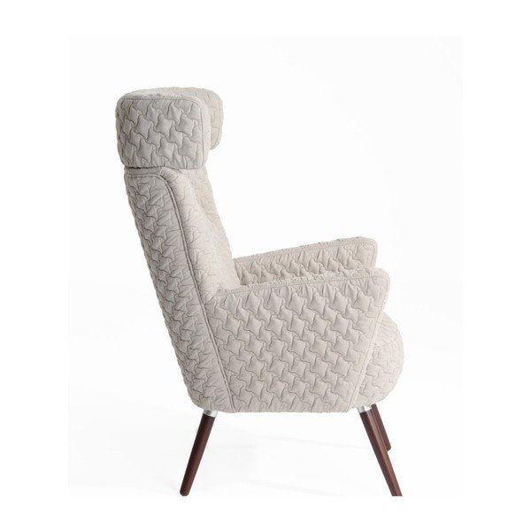 Béžové křeslo ušák Max Winzer Hajo-image-3