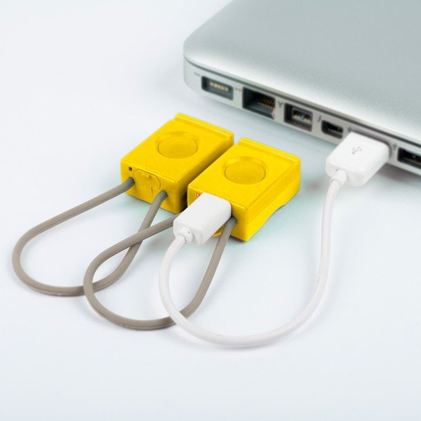 Žlutá USB blikačka Bookman-image-1