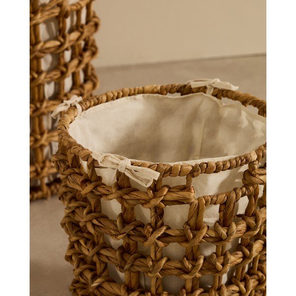 Vesihüatsindist korvid 2tk komplektis ø 38x38 cm Dilam - Kave Home-image-2