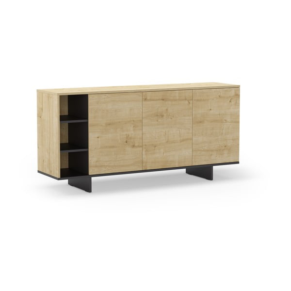 Madal tammedekooriga kummut 170x80 cm Cequoia - Marckeric-image-2