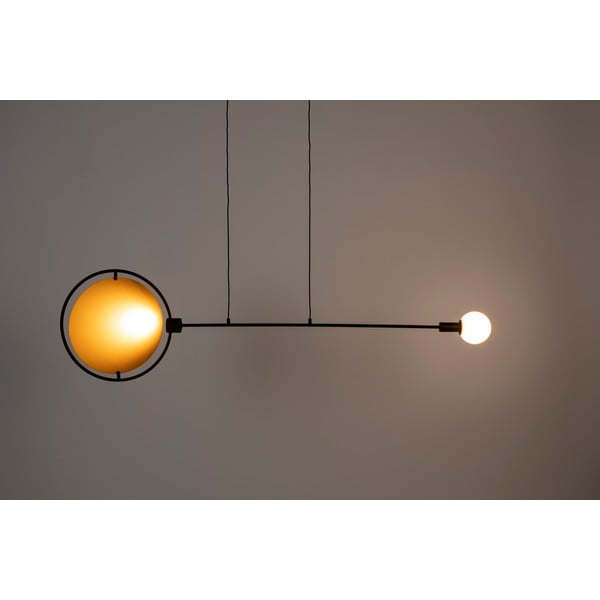 Ookerkollane-must timmitav LED rippvalgusti  Sirius - Zuiver-image-1