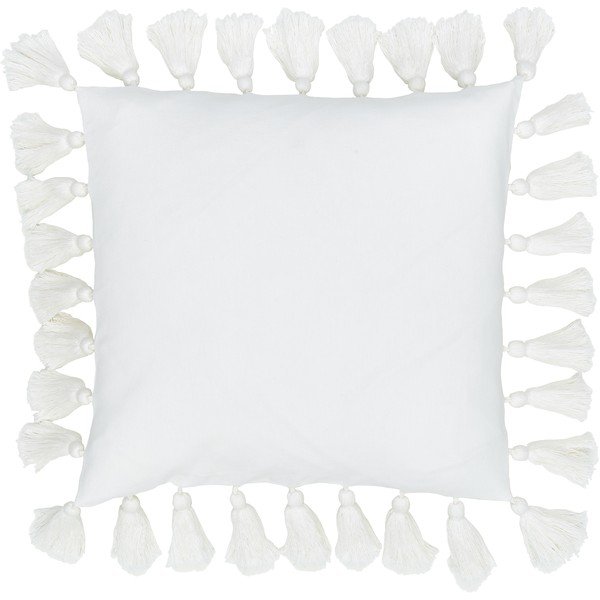 Valge puuvillane dekoratiivne padjapüürileht , 40 x 40 cm Shylo - Westwing Collection