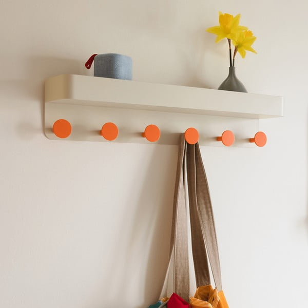 Beež metallist seinakinnitus riiuliga - Remember-image-1