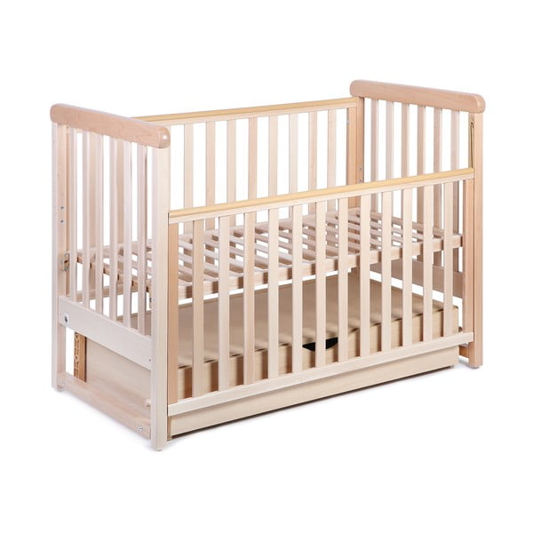 Dětská houpací postýlka z bukového dřeva YappyKids Move, 60 x 120 cm-image-4