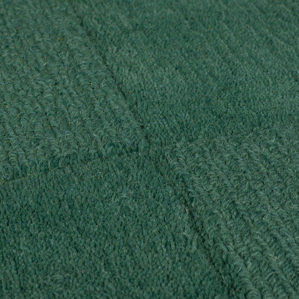 Petrooleumivärvi käsitsi kootud villane vaip 120x170 cm Demi Check Ombre - Flair Rugs-image-3