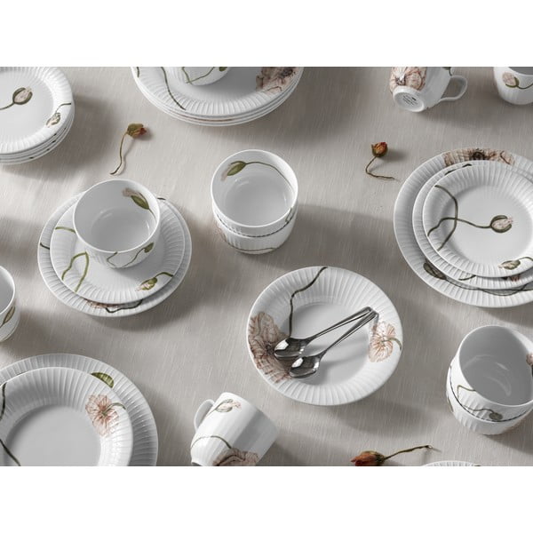 Valge portselanist kauss Poppy, ø 12 cm Hammershøi - Kähler Design-image-4