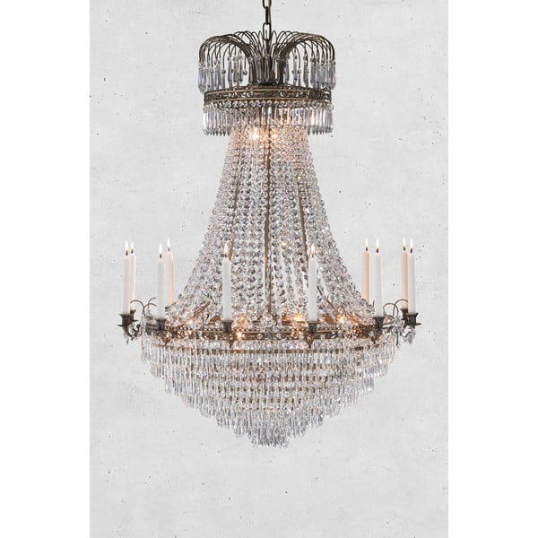 Kuldne rippvalgusti ø 92 cm Läckö – Markslöjd-image-1