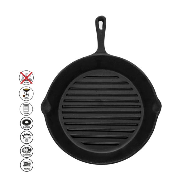 Malmist grillpann ø 24 cm Litina - Orion-image-4