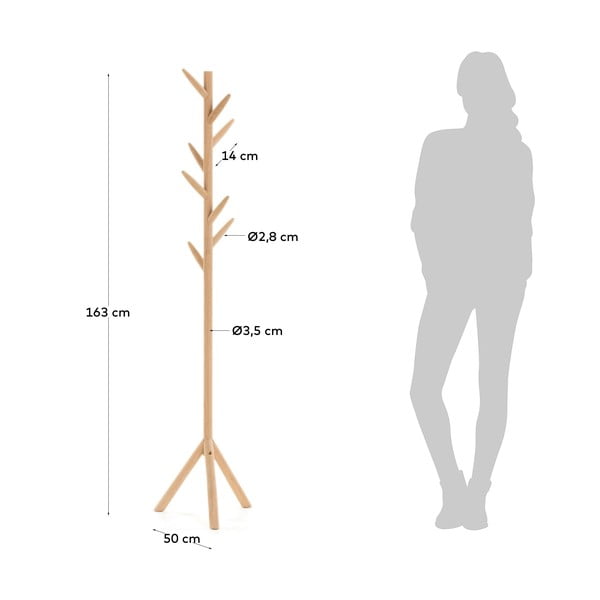 Ripats on valmistatud kasepuidust Natane - Kave Home-image-4