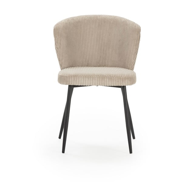 Beežid velvetist söögitoolid 4tk komplektis Megan - Marckeric-image-2