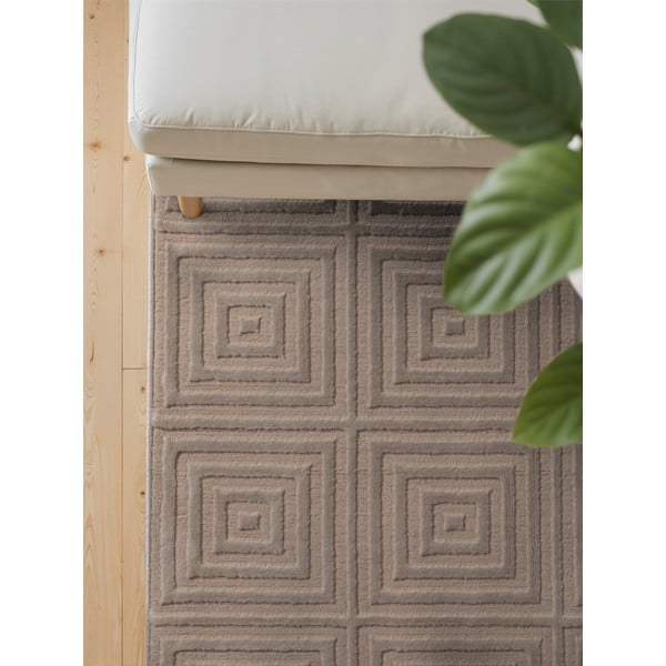 Beež vaip 120x170 cm Perles Tourmaline – Elle Decoration-image-3