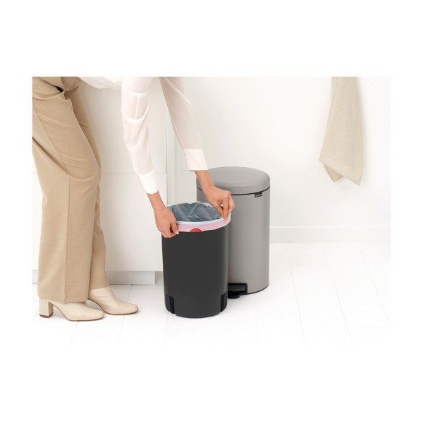 Helehall terasest prügikast 20 l NewIcon - Brabantia-image-4