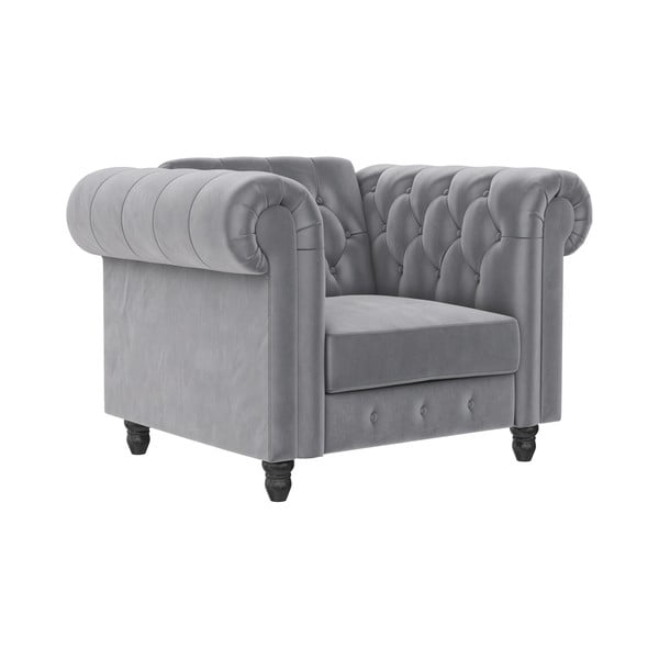 Helehall sametist chesterfield tugitool Felix - Støraa