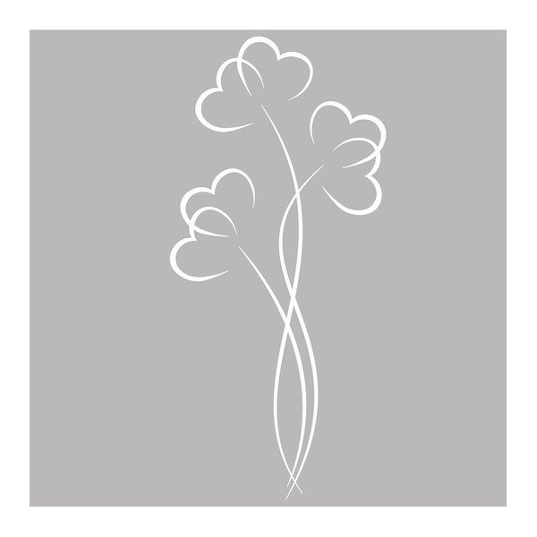 Samolepka Ambiance Flowers And Hearts-image-2