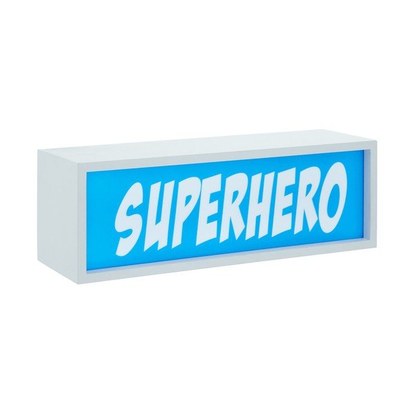 Sinise valguse kaunistused taskulampidele Superhero - Premier Housewares