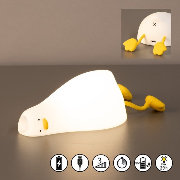 Valge laste öölamp Lesley - Fischer & Honsel-image-4