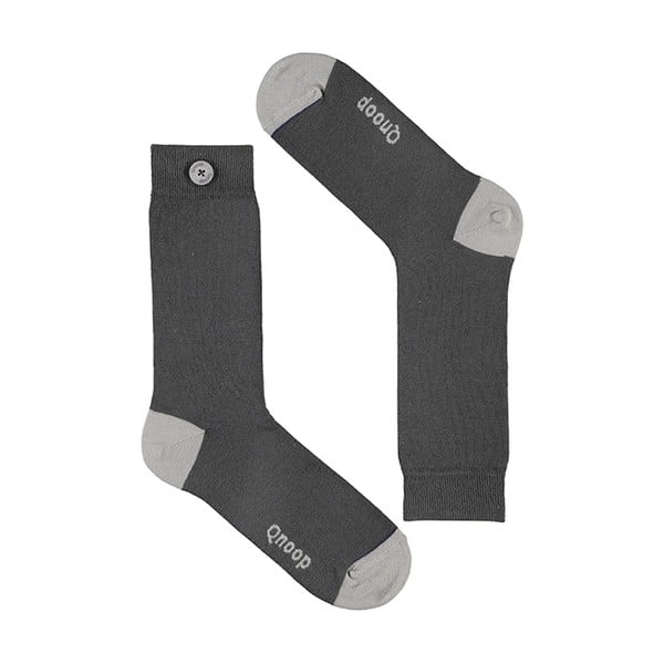 Ponožky Qnoop Dark Grey, vel. 43-46