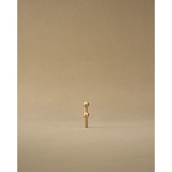 Messingist värvi metallvaas (kõrgus 10 cm) Nagel - STOFF Nagel-image-3