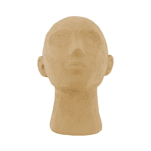 Liivakarva pruun dekoratiivne Face Art figuur, kõrgus 22,8 cm Art Up - PT LIVING