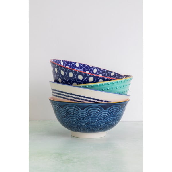 4 keraamilise kausi komplekt, ø 16,5 cm - Kitchen Craft-image-1