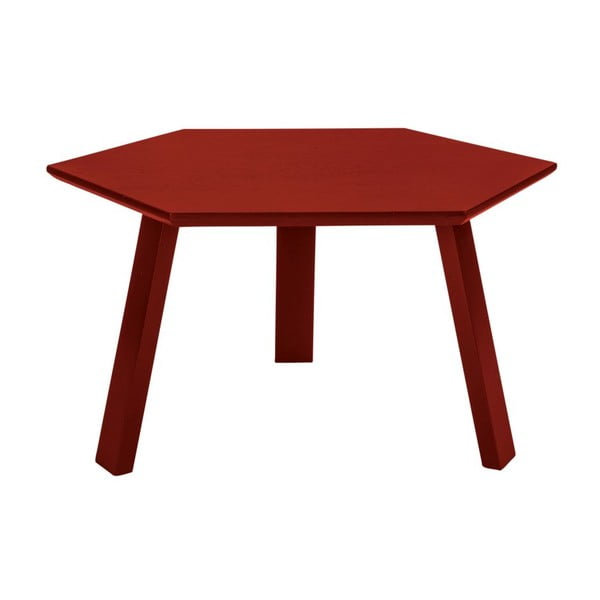Konferenční stolek Hexagon Red, 70x37x70 cm