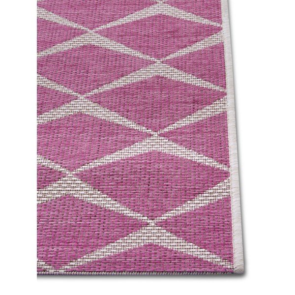 Roosa ja beež õuevaip , 70 x 140 cm Escala - NORTHRUGS-image-2