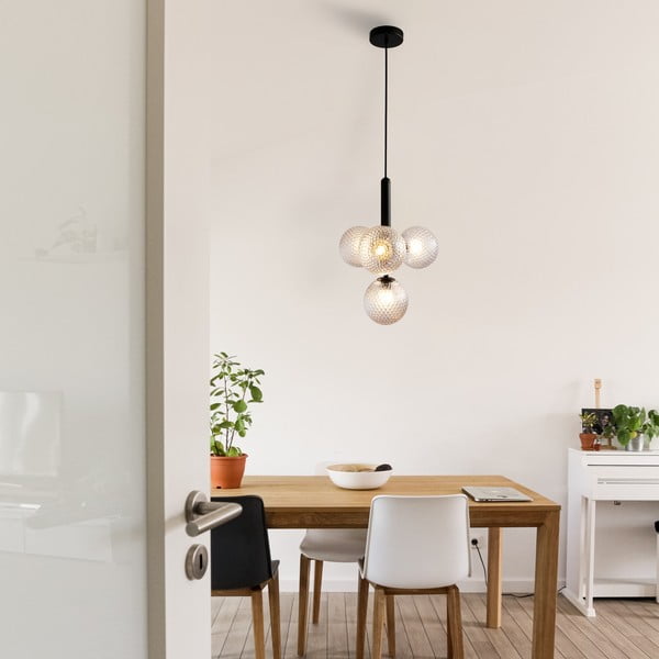 Must rippvalgusti , kõrgus 120 cm Musa - SULION-image-1