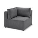 Tumehall velvetist diivanimoodul  Nihad modular - Bobochic Paris
