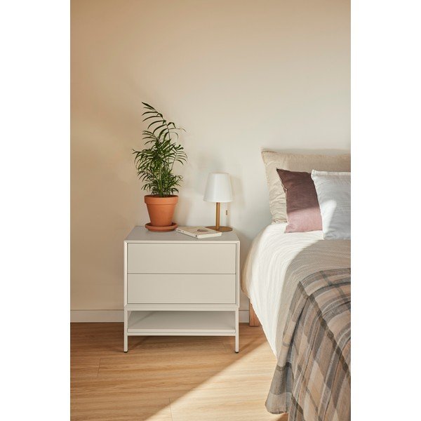 Kreem öökapp Platt - Teulat-image-1