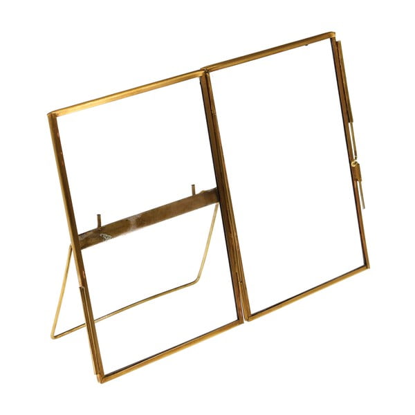 Kuldne metallist raam 10x15 cm - Rex London-image-2
