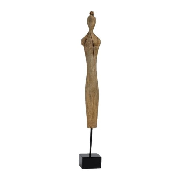 Dřevěná soška, 9x9x71 cm