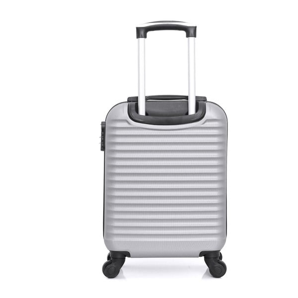 Set šedého cestovního kufru na kolečkách a menšího příručního kufříku Bluestar Marro-image-1