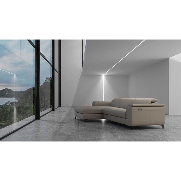 Helepruun nahast nurgadiivan (vasak nurk) Brito - MESONICA-image-1