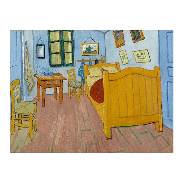 Obraz Vincenta van Gogha - The Bedroom, 60x45 cm