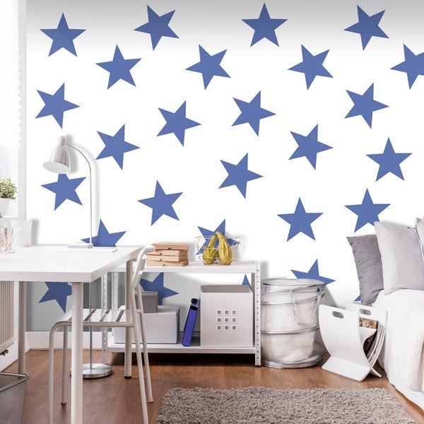 Suureformaadiline tapeet Blue Star, 400 x 280 cm - Artgeist-image-1