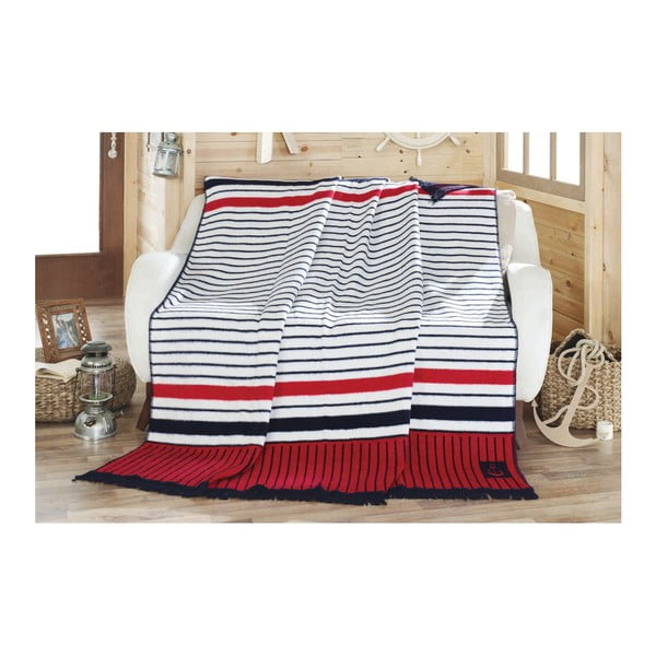 Bavlněná deka Aksu Liner, 220 x 180 cm