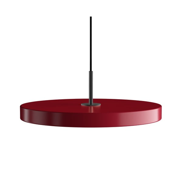 Punane LED rippvalgusti metallist lambivarjuga ø 43 cm Asteria Medium - UMAGE