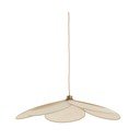 Kreemikas ripplamp kangast varjuga Fyano - Light & Living