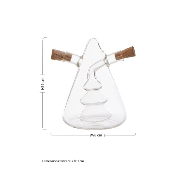 Klaasist maitsestuspudelite komplekt Montela - Premier Housewares-image-4