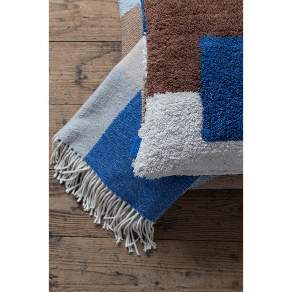 Lilla-beež pleed 125x190 cm Brick - Mette Ditmer Denmark-image-2