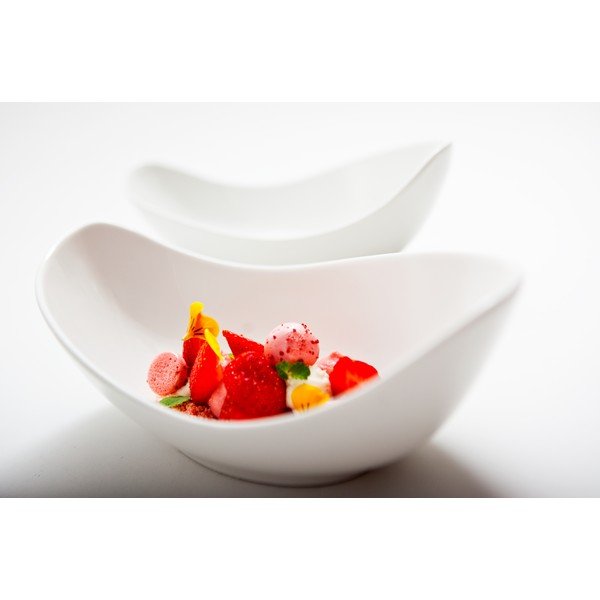 Valge portselanist kauss Oslo, 16 x 7,5 cm - Maxwell & Williams-image-1
