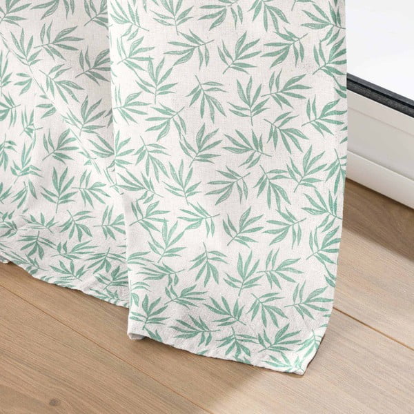 Valge-roheline kardin 140x240 cm Maddy - douceur d'intérieur-image-3