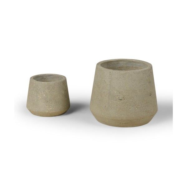 Lillepotid 2tk komplektis Concrete - Bonami Selection-image-3