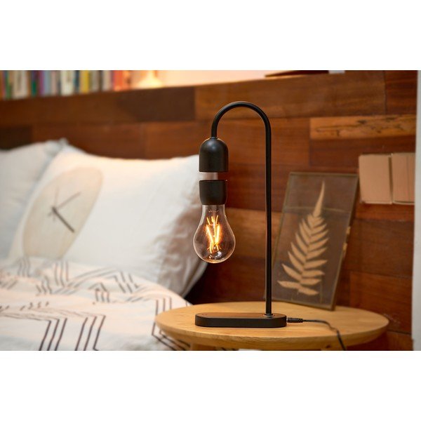 Must laualamp (kõrgus 36,5 cm) Evaro - Gingko-image-2