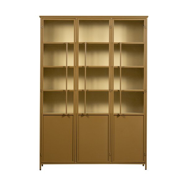 Sinepikarva metallist vitriinkapp 140x200x44 cm Exhibit - WOOOD