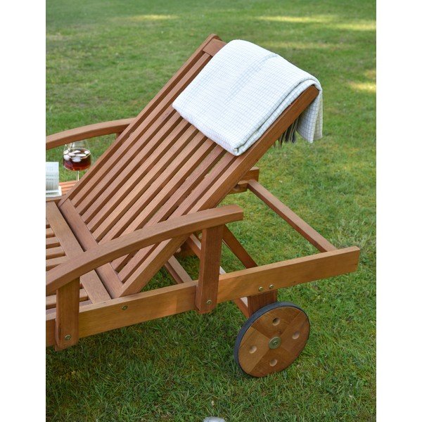 Pruun puidust aia lamamistool Beverly Hills – Garden Pleasure-image-2