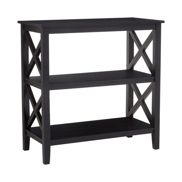 Must männipuidust riiul 40x81x81 cm Heritage - Premier Housewares