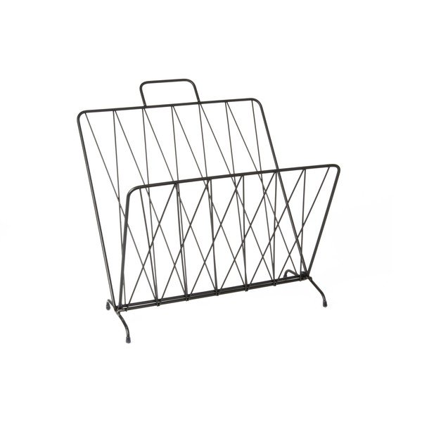 Black Diamond Magazine Stand Diamond Raster - PT LIVING-image-2