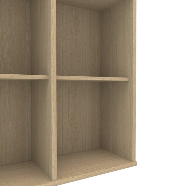 Tammepuidust vooderdatud seinaraamatute riiul 025 Mistral - Hammel Furniture-image-4